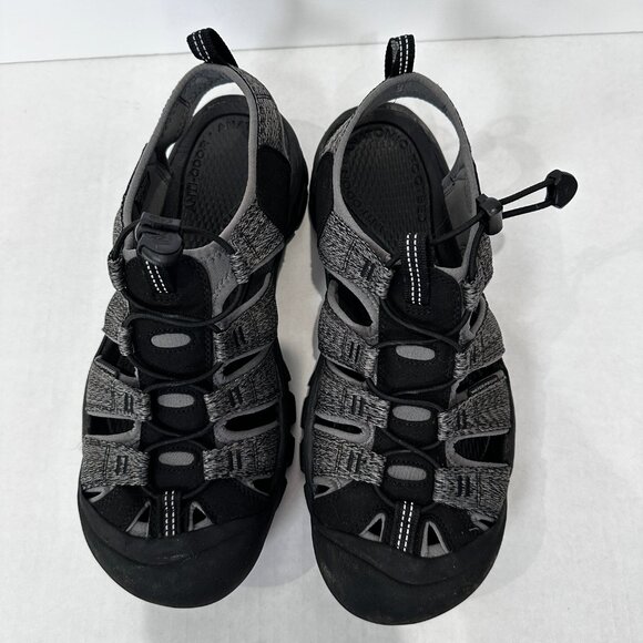 KEEN Newport H2 Waterproof Trail Hiking Sandals Black Gray Men\'s 11 main image 4
